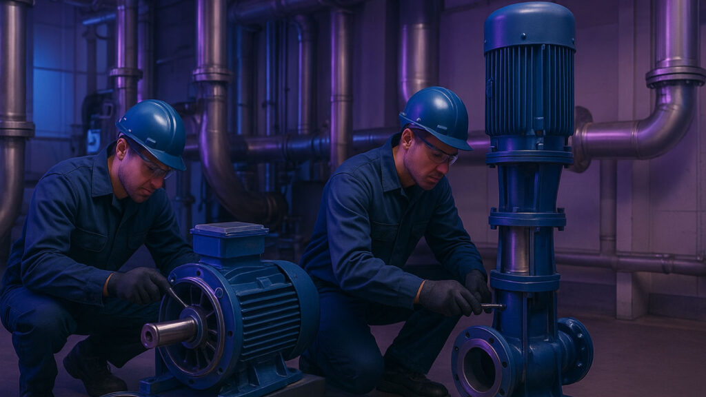 Mantenimiento de electrobombas (centrífugas, verticales, sumergibles)