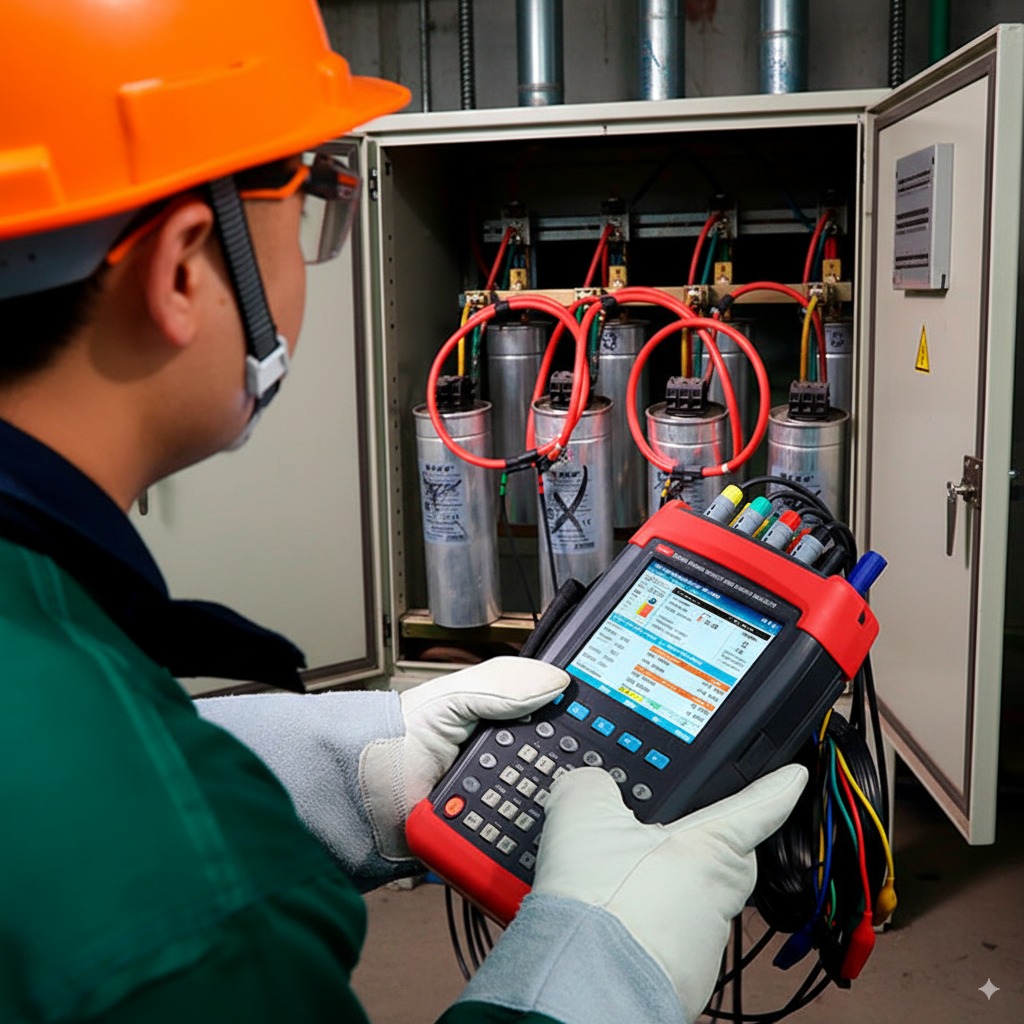 evaluación con analizador de red