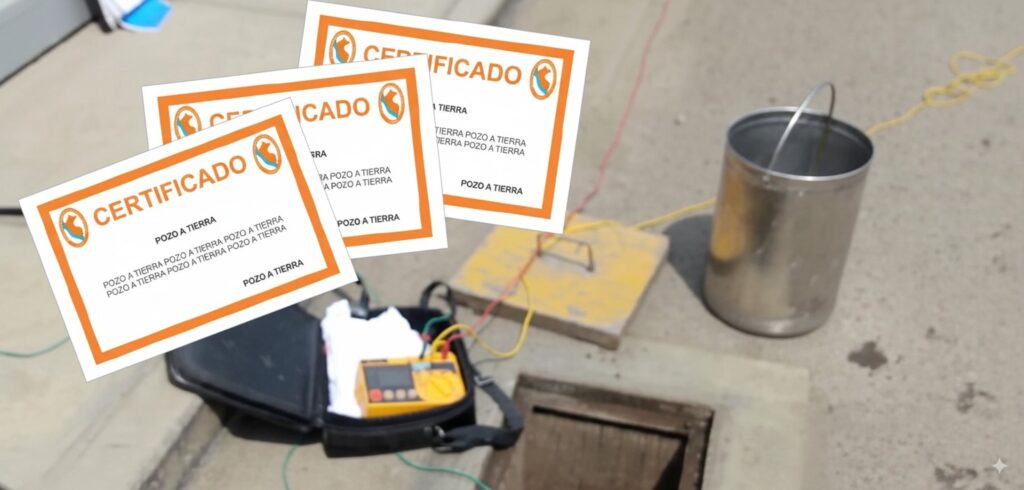 Certificado de pozo a tierra