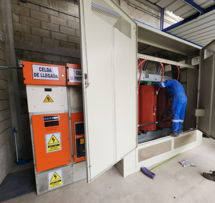 Mantenimiento de transformador