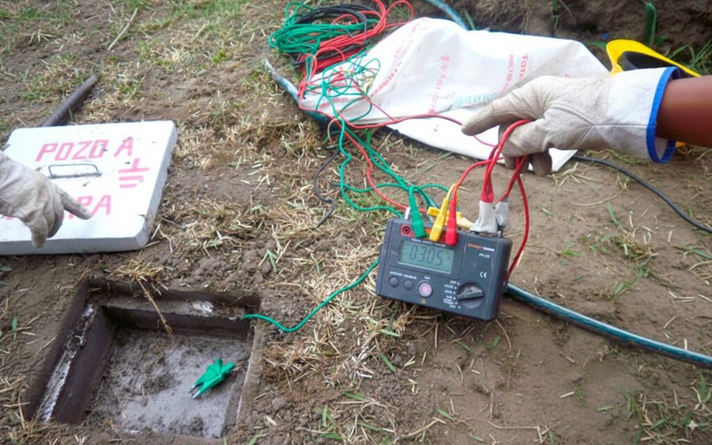 Mantenimiento de pozo a tierra