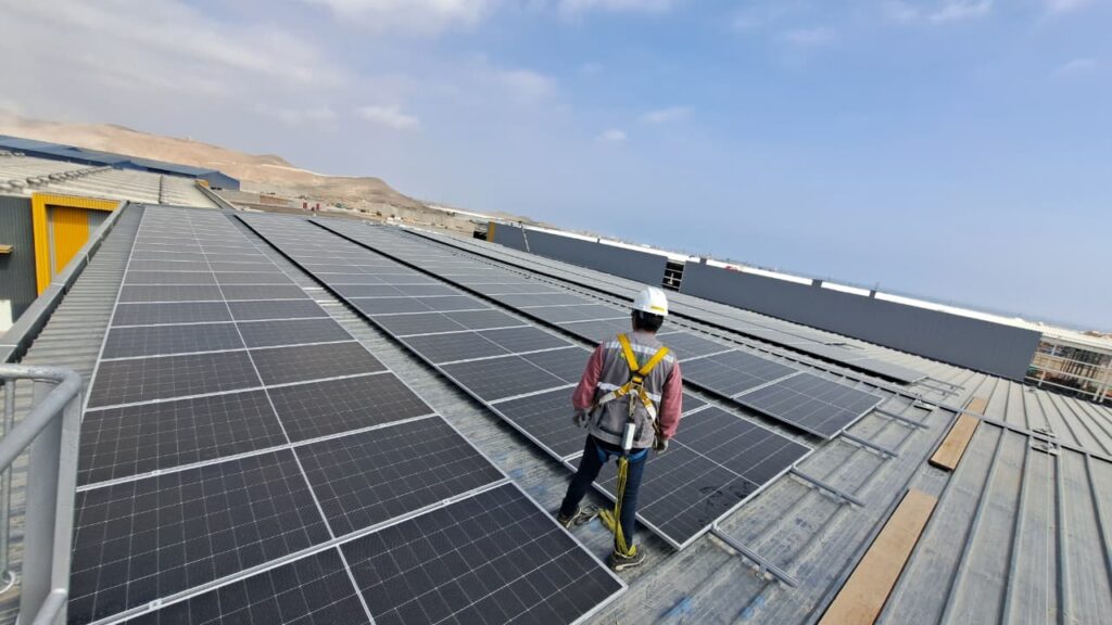 Proyecto Fotovoltaico en techo