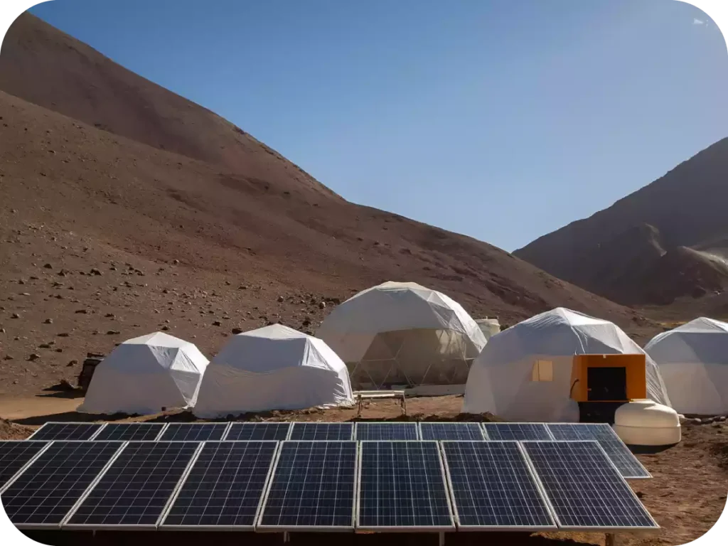 Micro-grids para campamentos mineros