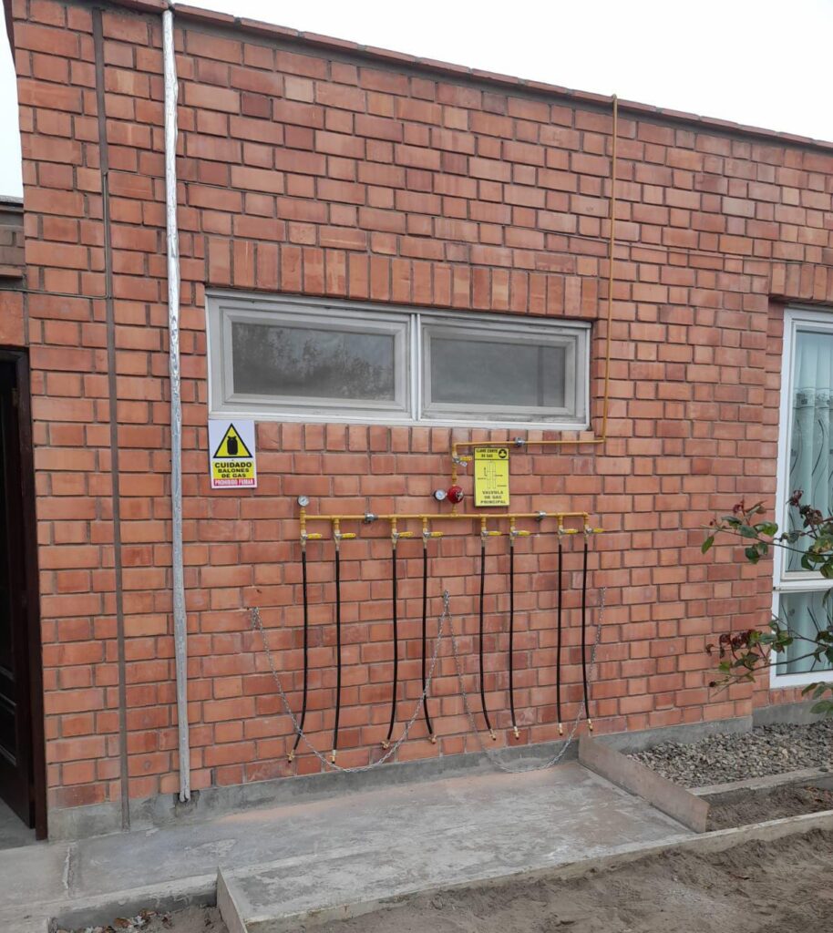 Instalación de Manifold para Gas