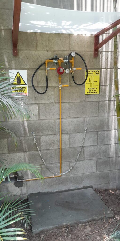 Instalación de redes de gas