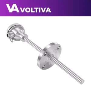 TERMOCUPLA TIPO J – BULBO METÁLICO ENCAMISADO CON CONEXIÓN BRIDADA