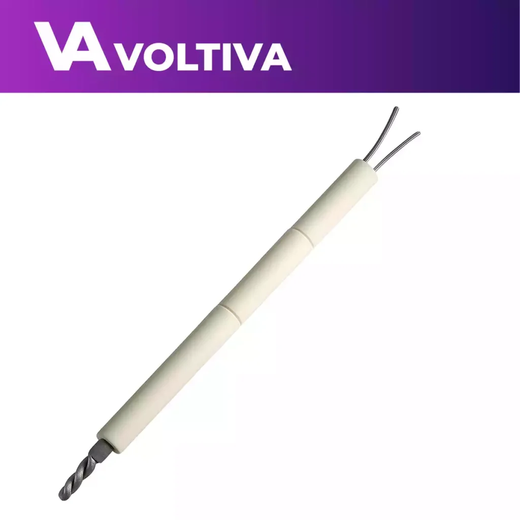 TERMOCUPLA TIPO K – AISLADORES CERÁMICOS DE ALTA ALÚMINA Y TERMOELEMENTO 8 AWG CON JUNTA SÓLIDA TRENZADA