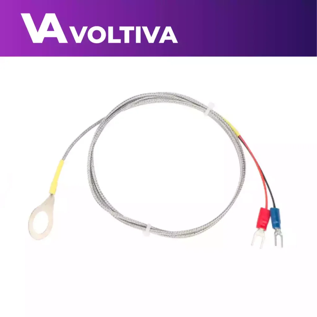 TERMOCUPLA TIPO J – PRECABLEADA CON BULBO TIPO OJAL