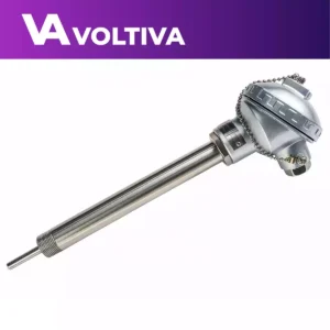 TERMOCUPLA TIPO J – BULBO METÁLICO CON PUNTA REDUCIDA Y CONEXIÓN ROSCADA FIJA