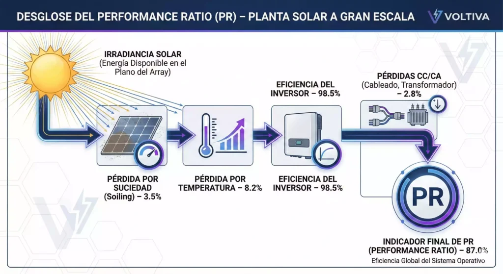 Desglose del performance