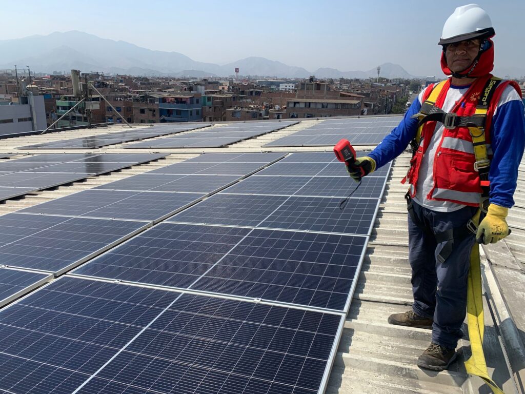 termografía de paneles solares