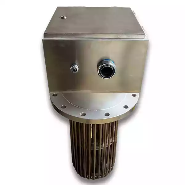 Calefactor de inmersión tipo brida 4